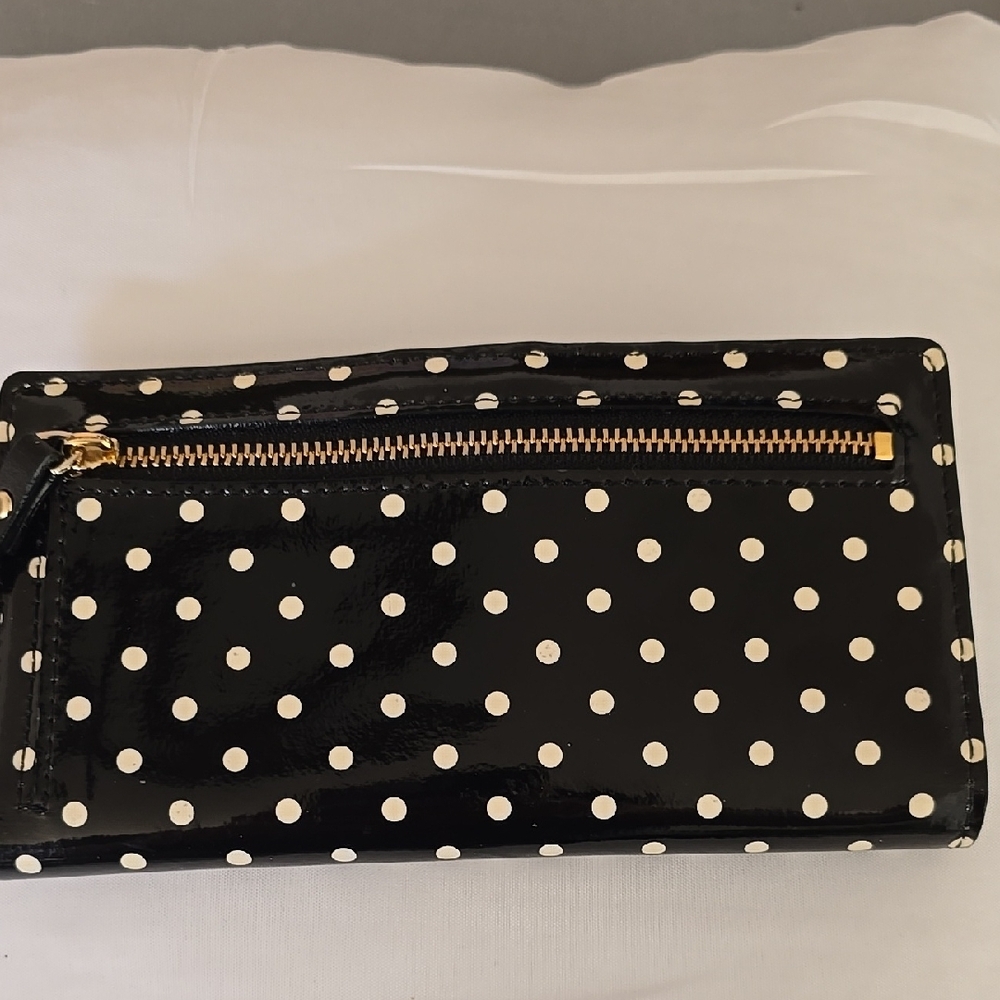 Kate Spade Black Polka Dot Wallet - Picture 4 of 9